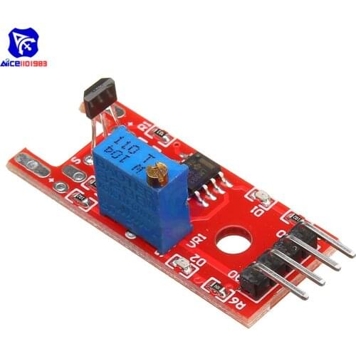 Diymore Hall Magnetic Standard Linear Sensor Module for Arduino AVR PIC KY-024
