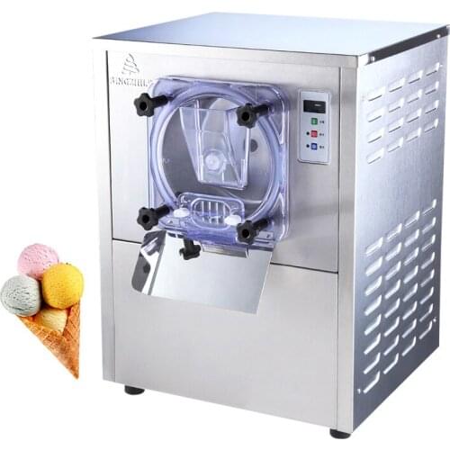 Stainless Steel Hard Ice Cream Machine Desktop Carpigiani Gelato Counting Ice Cream Makers