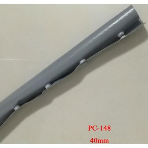 40mm Diameter Button Type VTM-0 Electric Wire Cable Protection Sleeves, length about 5 meters/lot