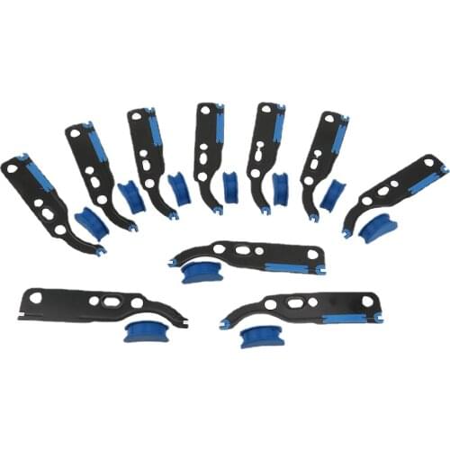 SCJYRXS 10Pcs Camshaft Tensioner Gasket For Passat B5 Golf Bora Beetle Sharan Seat A4 1.8T 2.0T 2.8T 058198217 058 198 217