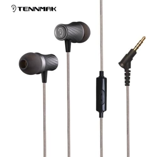 Tennmak Banjo Turbo Stereo Bass In Ear earphone handsfree earbud 3.5mm Earbuds, strong bass & clear sound earphone