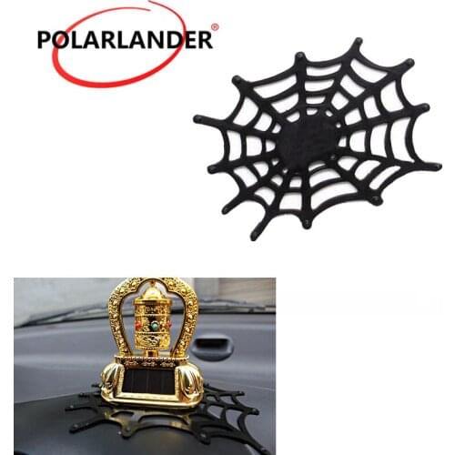 Temperature resistant Spider web shape skid pad Anti Slip Car skid pad mat Sticky Pad Mat for Phone mp3 mp4 coins