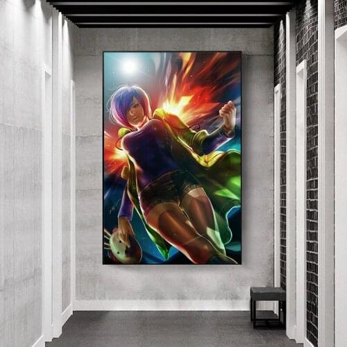 Tokyo Ghoul Illustration Picture Anime Wall Art Print Decor,50 x 70 cm,No Frame