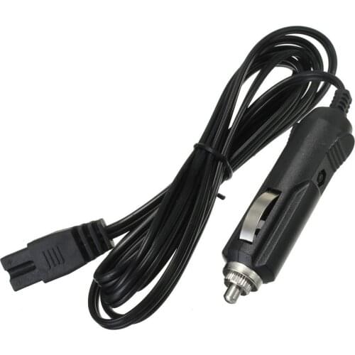 2m 12V Replacement Car Cooler Box Fridge Cigarette Lighter 2 Pin Charger Cable
