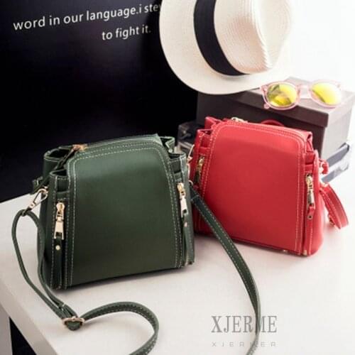 Womens bags 2020 autumn and winter new Korean version handbags shoulder handbags messenger bags fashion simple and versatile