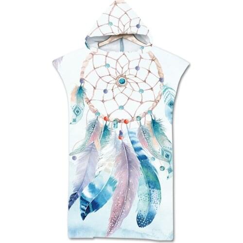 Dream Catcher Beach Towel Summer Vacation Outdoor Water Sports Towel Woman Swimming Towel