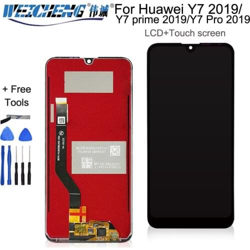 For HUAWEI Y7 2019 LCD Display+Touch Screen Digitizer Replacement For Huawei Y7 2019 / Y7 Prime 2019 DUB-LX3 DUB-L23 DUB-LX1