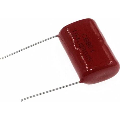 10PCS 104J2000V 0.1uF 2000V 2KV CBB 104 100NF 104J 2000V CBB Polypropylene Film Capacitor Pitch 25mm