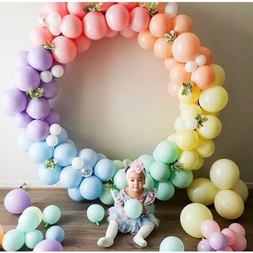 20Pcs 5/12 inch Macaron Latex Balloons Pastel Candy Color Balloon Birthday Party Wedding Decoration Kids Toy Baby Shower Globos