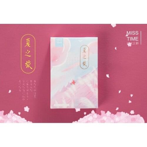 28 Sheets/Set Novelty Summer Travel LOMO Card Mini Paper Postcard Message Card Gift Greeting Card