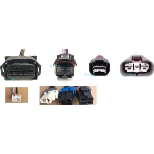 Car Modification Connector Door Lock Controller Plug Door Control Receiver Headlight Plug Electronic Fan Blower Resistance Plug