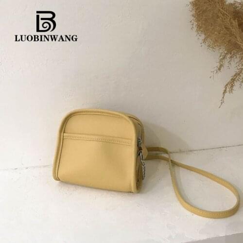 Ladies hand bags Small Zipper Shoulder Bags women handbags mini cross body bag cute phone bag luxury solid messenger bags