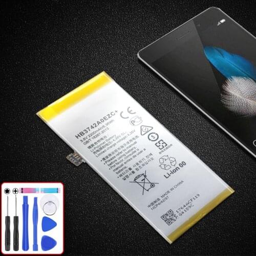 For Hua wei P8 Lite battery 2200mAh HB3742A0EZC+ 100% New Replacement Battery accumulators For Huawei P8Lite In stock
