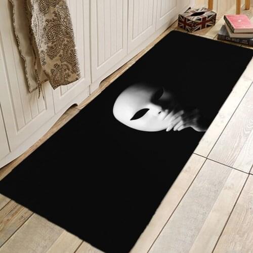 Halloween Pattern Rug Door Mat Hallway Carpets Area Rugs for Bedroom Living Room Carpet Kitchen Bathroom Anti-Slip Floor Mats