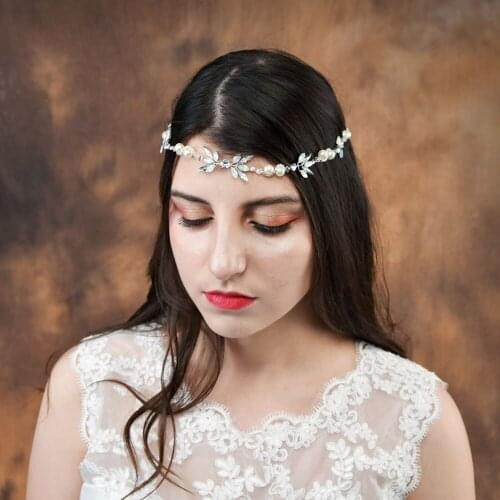 Fashion Luxury Blue Flower Hair Combs Headdress Prom Bridal Wedding Hair Accessories Gold Leaves Hair Jewelry Hair Pins