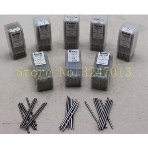Number 1-22 100pcs/pack Beading tools Diamond setting beading tools graver beader for DIY jewelry making