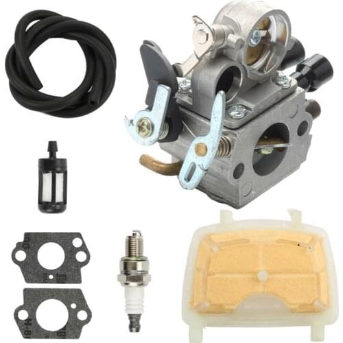 Carburetor Tune Up Kit for Stihl MS171 MS181 MS211 ZAMA C1Q-S269 Carb Chainsaw