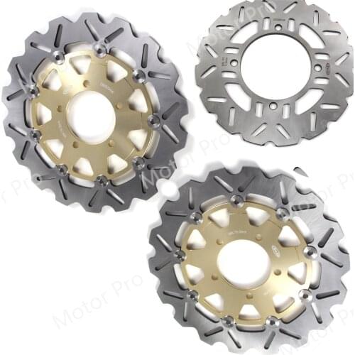 For Kawasaki Z750 2007 - 2012 Front Rear Brake Disc Disk Rotor Kit Motorcycle Z 750 2008 2009 2010 2011 ABS Z750R VERSYS 1000
