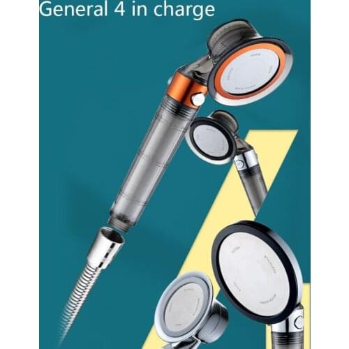Multifunctional Wall-mounted Shower Hard Water Filter Shower Durable Non-toxic Pressurized Shower Head Easy to Install