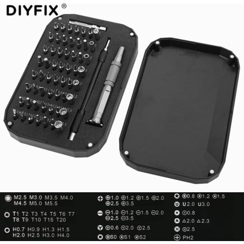 Precision Magnetic Screwdriver Kit for Mobile Phone Computer Laptop Camera Drone Glasses Toys Watch DIY Repair Hand Tools Set