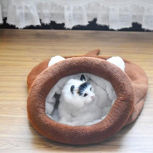 2019 Spring New Products Cat Bed Soft Warm Cat House Pet Mats Puppy Cushion Rabbit Bed Funny Pet Products 4 Styles