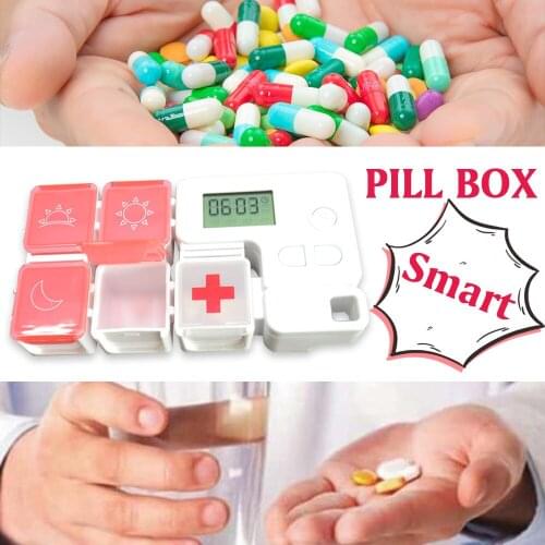 GREENWON Plastic Pill Case Storage Box Case Medicine Storage Organizer Container Case Jewelry Organizer Manicure Tool