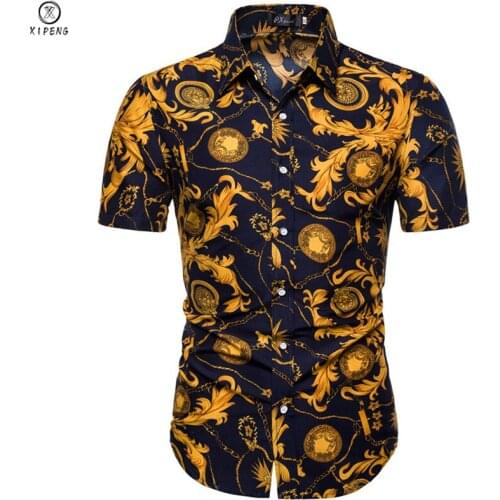 XIPENG Men's Short Sleeve Shirts