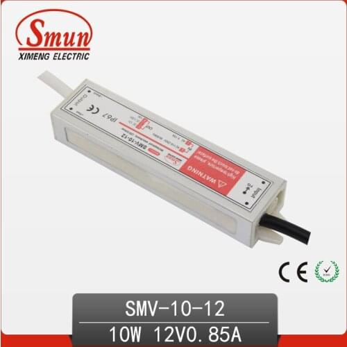 0.85A Waterproof IP67 LED Driver Switching Power Supply for Led Strip Light with CE ROHS 1 year warranty