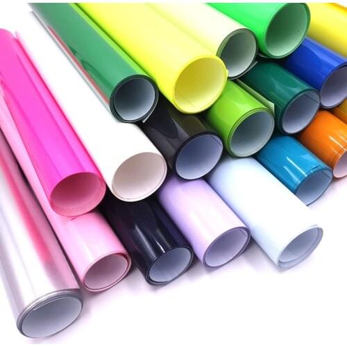 1 Roll 25*500cm Stretch Matte PU heat transfer vinyl film Cutting Heat press Vinyl Film Iron-on HTV T-Shirt
