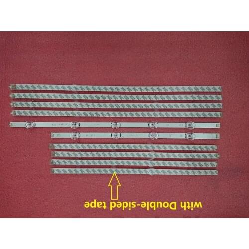 10pcs/set LED Backlight strip for LG 49LB582V 49LF580V 49LF5800 49LB630V 49LB6300 49LB650V 49LB6500 49LB620V 6916L-1788A 1789A