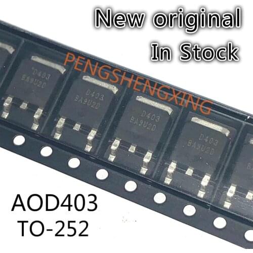 10PCS/LOT AOD403 D403 TO-252 30V85A New original spot hot sale
