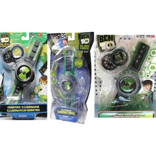 3Style Ultimate Omnitrix Watch Style Japan Projector Watch DAI Genuine Watches Toys for Kids Children Boy Girl