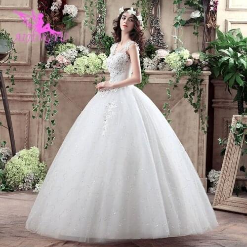 AIJINGYU dresses plus size party wedding dress 2021 bridal WK372