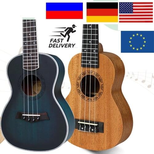 Rosefinch 21/23 inch Ukulele Soprano Hawaii Mini Guitar Starter Wooden Ukelele Kids Guitar for Students Beginners