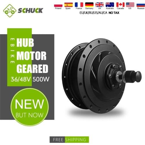 Ebike Motor 36V48V 500W Brushless Electric Bicycle Bike Conversion Kit Front/Rear Wheel Hub Motor Drive For Ebike Conversion Kit