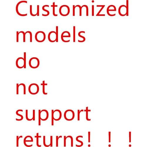 Customized models do not support returns