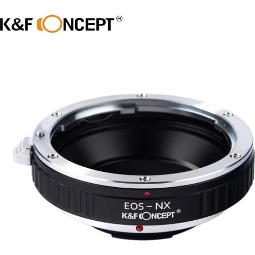 K&F CONCEPT Lens Adapter Ring for EOS EF-S Mount Lens Adapter Ring to for Samsung NX Mount Camera Body
