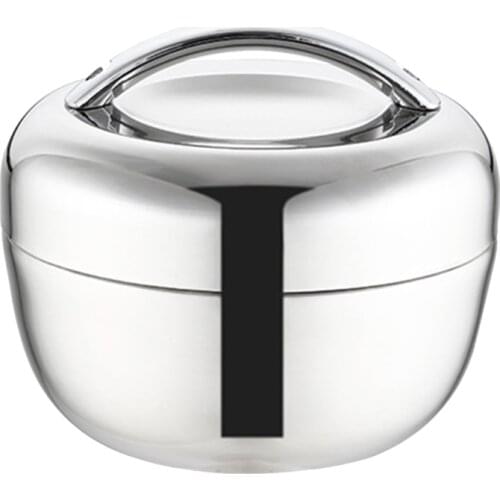 1300Ml Stainless Steel Lunch Box, Food Container, Handle, Heat Preservation Bowl, Portable Picnic Lunch Box