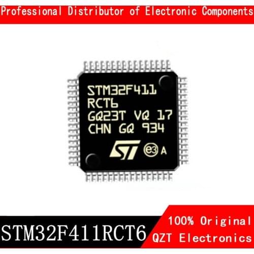 5pcs/lot new original STM32F411RCT6 STM32F411 LQFP64 microcontroller MCU In Stock