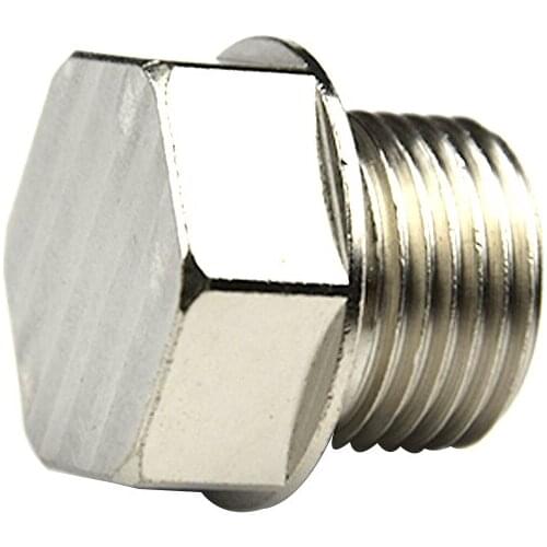 O2 Oxygen Sensor Bung Port Boss Fitting w/ Plug M18*1.5mm