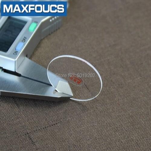 Flat 2.0.mm Size 40 40.5 41 42 45.5mm Sapphire Glass Watch parts Table mirror Round Transparent Crystal Glass For Watch Repair