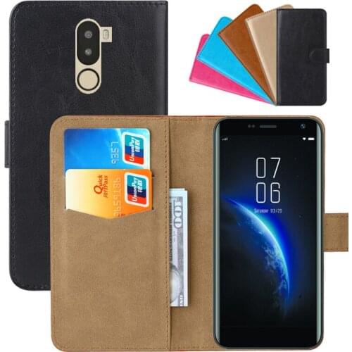 Luxury Wallet Case For DEXP GS150 PU Leather Retro Flip Cover Magnetic Fashion Cases Strap