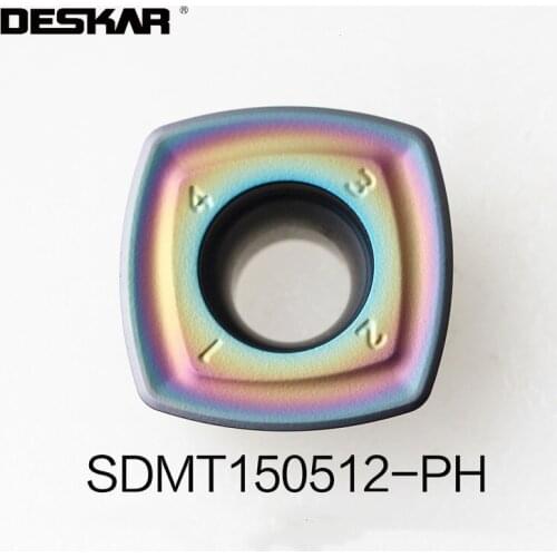 10PCS SDMT150512-PH TF618 Hardened Steel CNC Lathe Cutter Cutting Tool Parts Milling Tools Blades