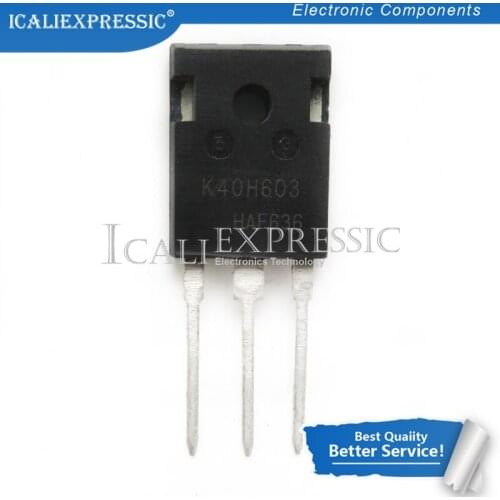 5PCS IKW40N60H3 IKW40N60 K40H603 TO-247 In Stock