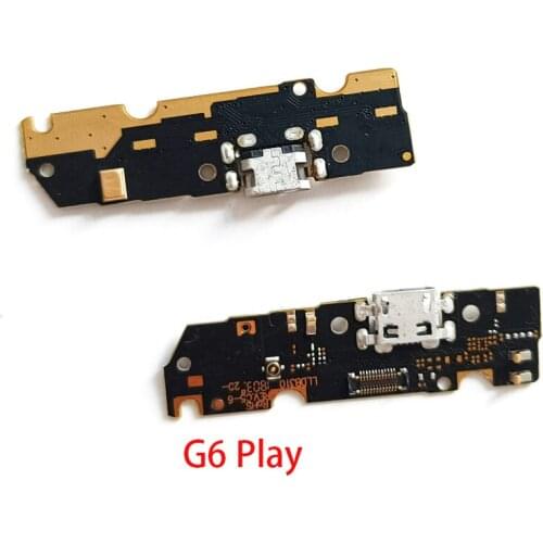 5Pcs New Charger Port USB Charging For Motorola moto G6 play Dock Connector Complete Flex cable Replacement Part