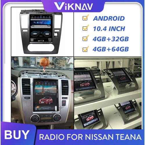 Car Radio for Nissan TIIDA 2008 2009 2010 2011 Android Screen Car Audio Multimedia Player GPS Navigation Head Unit