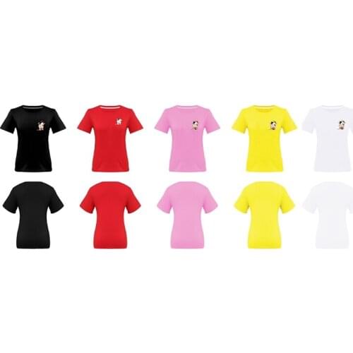 Childrens Fashion Casual Year of the Ox Printed Short Sleeve Cute Parent-Child T-Shirt Top