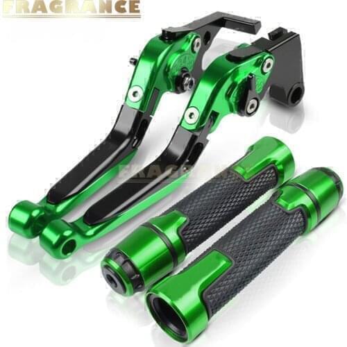 For Kawasak NINJA 400R NINJA400/R 2011 Motorcycle Accessories Brake Handle Adjustable Brake Clutch Levers Handbar End Grips