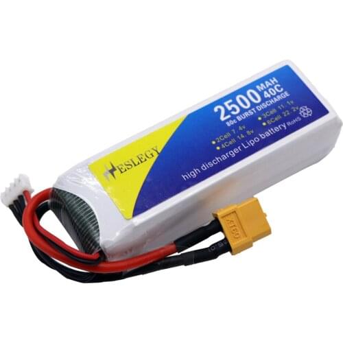 11.1V 2500mAh Lipo Battery 3S XT60 Plug For RC Toy Car Boat Parts 2200mah Lithium battery 11.1V Drone Battery For RC X16 X21 X22