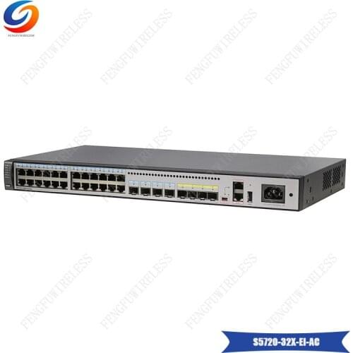 Original New HW Quidway S5700 Series Switch 24 port Gigabit Ethernet 4 port SFP+ Layer 3 Network S5720-32X-EI-AC Switches